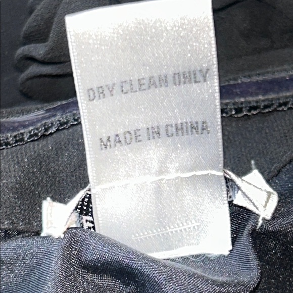 Bill Levkoff Black One-Shoulder Gown with Floral Accent - Picture 8 of 14